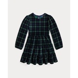 Plaid Corduroy Dress