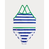 Striped Two-Piece Swimsuit