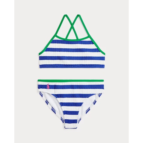 폴로 랄프로렌 Striped Two-Piece Swimsuit