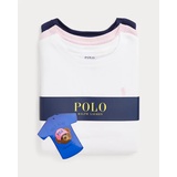 Cotton Jersey Crewneck Tee 3-Pack