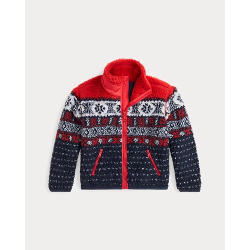 폴로 랄프로렌 Fair Isle Teddy Fleece Jacket