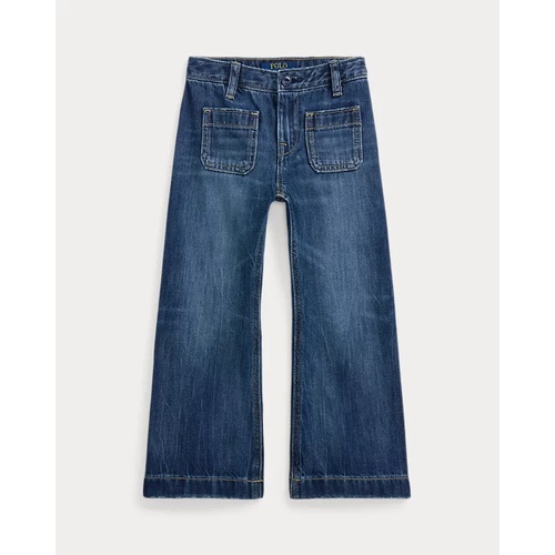 폴로 랄프로렌 Logo Wide-Leg Jean