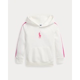 Striped Big Pony French Terry Hoodie