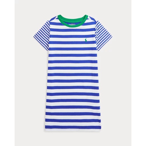 폴로 랄프로렌 Striped Cotton Jersey Tee Dress