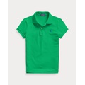 Cotton Mesh Polo Shirt