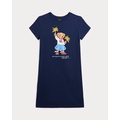 Polo Bear Cotton Jersey Tee Dress