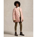 Quilted Teddy Fleece Reversible Jacket