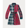 Plaid Cotton Fun Shirtdress