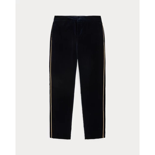 폴로 랄프로렌 Metallic-Trim Velvet Pant