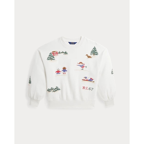 폴로 랄프로렌 Embroidered Fleece Sweatshirt