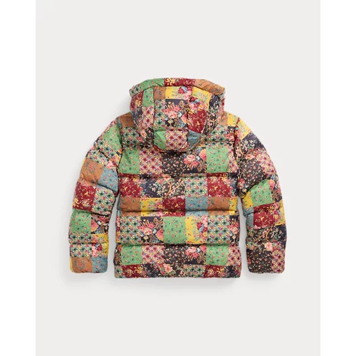 폴로 랄프로렌 Patchwork Down Jacket