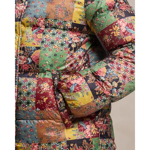 폴로 랄프로렌 Patchwork Down Jacket