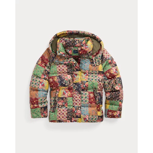 폴로 랄프로렌 Patchwork Down Jacket