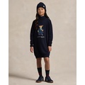 Polo Bear Fleece Sweatshirt Dress