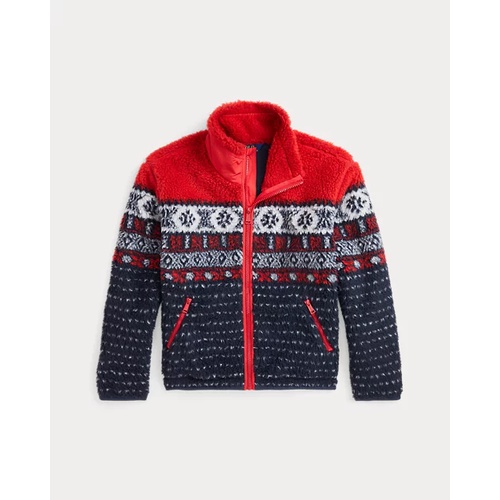 폴로 랄프로렌 Fair Isle Teddy Fleece Jacket