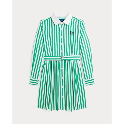 폴로 랄프로렌 Nautical-Flag Cotton Poplin Shirtdress