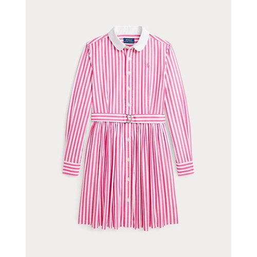 폴로 랄프로렌 Striped Cotton Poplin Shirtdress