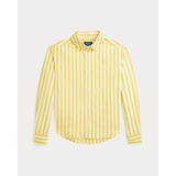 Striped Cotton Poplin Boxy Shirt