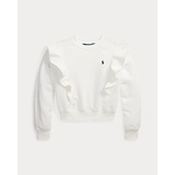 Ruffled French Terry Sweatshirt