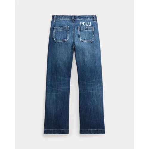 폴로 랄프로렌 Logo Wide-Leg Jean