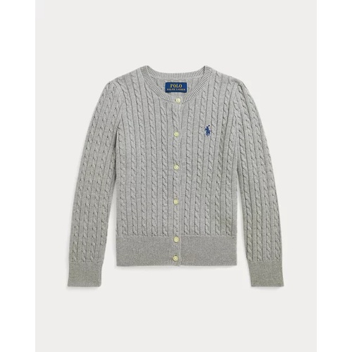 폴로 랄프로렌 Mini-Cable Cotton Cardigan