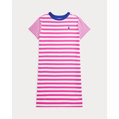 폴로 랄프로렌 Striped Cotton Jersey Tee Dress