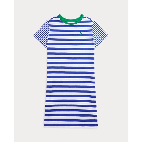 폴로 랄프로렌 Striped Cotton Jersey Tee Dress