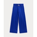 French Terry Wide-Leg Sweatpant