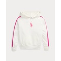 Striped Big Pony French Terry Hoodie