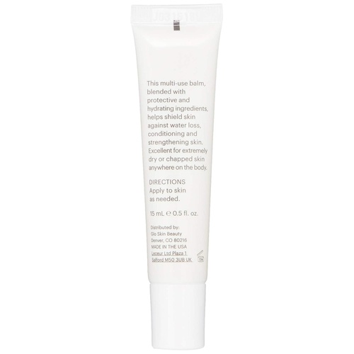  Glo Skin Beauty Barrier Balm Lip Recovery - Multi-purpose Conditioning Treatment for Chapped Skin, Cuticles and Lips