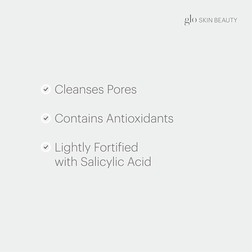  Glo Skin Beauty Purifying Gel Cleanser | Face Wash for Oily Skin | Deeply Cleanse Pores for Soft and Hydrated Skin while Preserving Natural Moisture