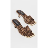 Good American Standout Square Toe Mules