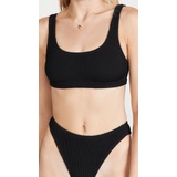 Good American Always Fits Scoop Bikini Top