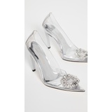 Good American Cinderella Jeweled Pumps