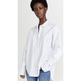 Good American Tabbed Poplin Shirt