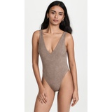 Good American Lounge One Piece Swimsuit