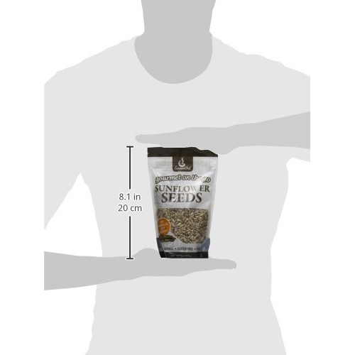  Gourmet Nut Snack Bag, Sunflower Seeds, 8 Ounce