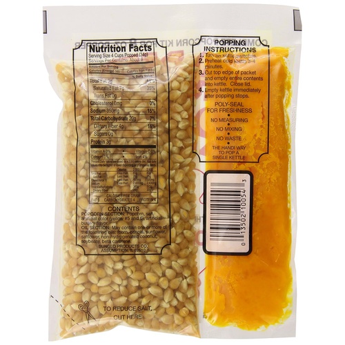  Great Western Handi Pak Popcorn Portion Pack, 8 Ounce (Pack of 24)