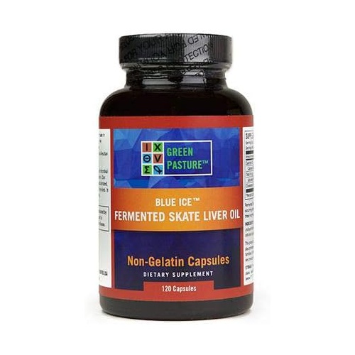  Green Pasture Fermented Skate Liver Oil 120 Caps