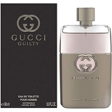 Gucci Guilty by Gucci for Men Eau de Toilette Spray, 3 Fl Oz (Pack of 1)