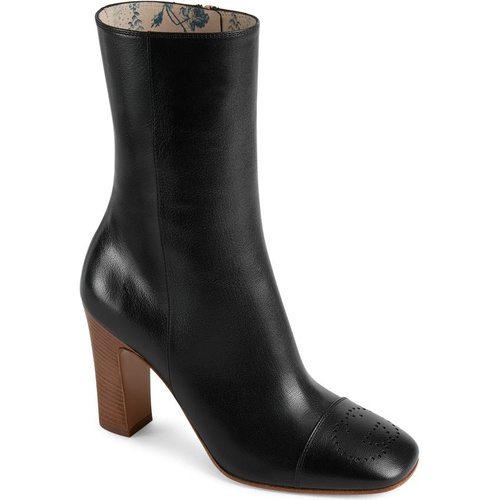 구찌 Gucci Hills Logo Bootie_NERO