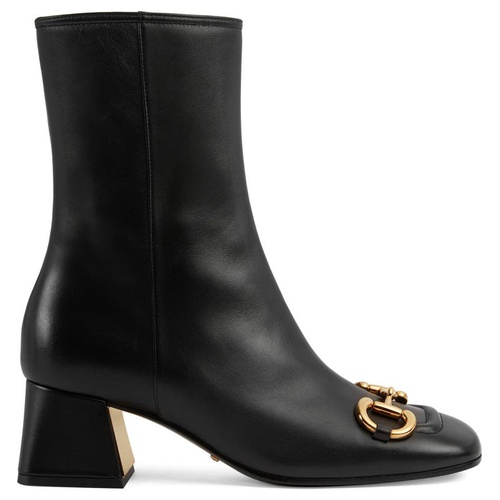 구찌 Gucci Baby Horsebit Bootie_BLACK