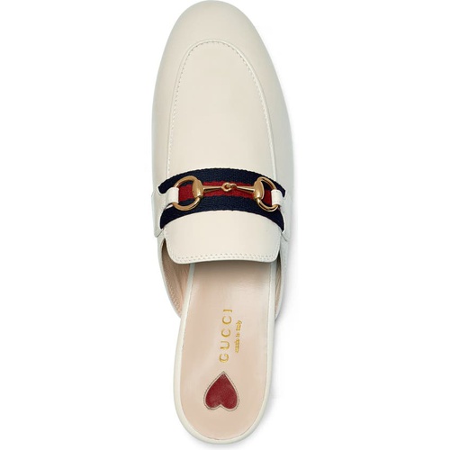구찌 Gucci Princetown Mule_MYSTIC WHITE/ BLUE/ RED