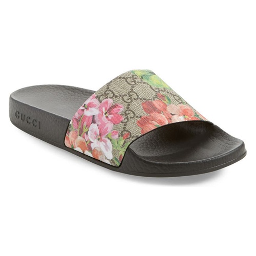 구찌 Gucci Pursuit Slide Sandal_MULTI COLOR FABRIC