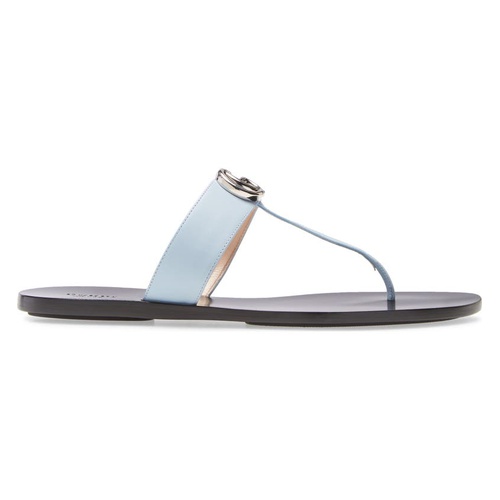 구찌 Gucci GG T-Strap Sandal_PORCELAIN LIGHT BLUE