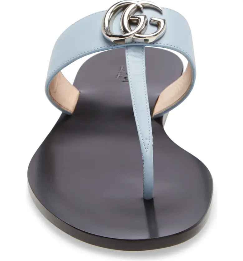 구찌 Gucci GG T-Strap Sandal_PORCELAIN LIGHT BLUE
