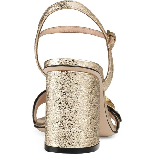 구찌 Gucci GG Metallic Sandal_METALLIC GOLD