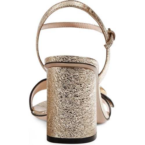 구찌 Gucci GG Metallic Sandal_METALLIC GOLD