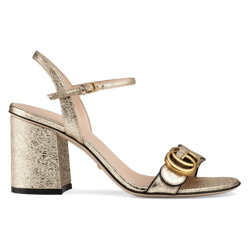 구찌 Gucci GG Metallic Sandal_METALLIC GOLD