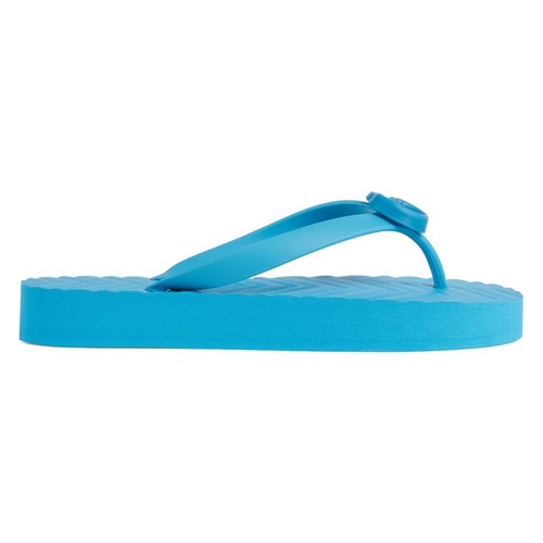 구찌 Gucci Pascar GG Platform Flip Flop_LIGHT BLUE